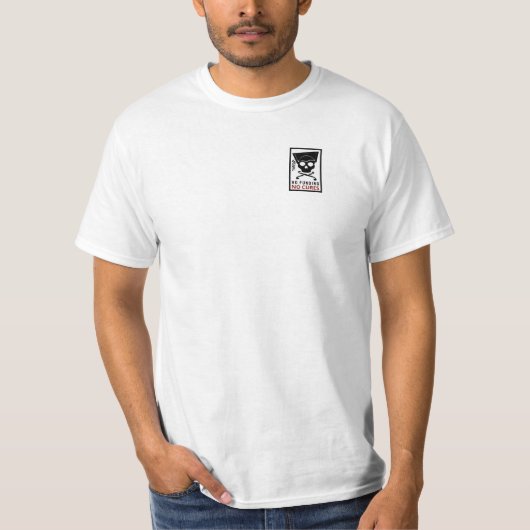 資金なき治療なし Tシャツ (正面)