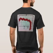 資金の機能障害の図表 Tシャツ (裏面)