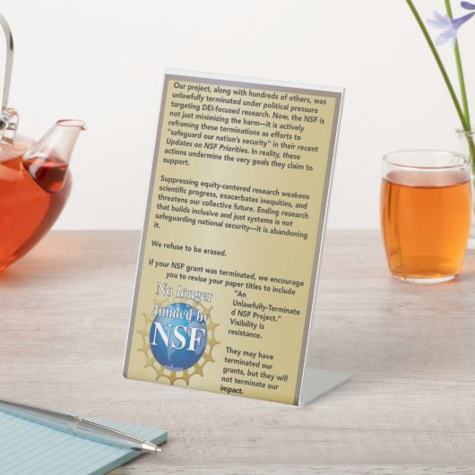 資金提供なし 台座サイン (インサイチュ)