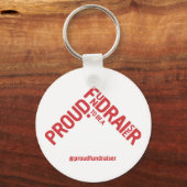 資金誇りを持った調達のキーリングになる キーホルダー (正面)