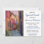 資金調達者パーティーイベント招待状 招待状 (正面)