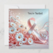 資金調達者特典ピンクリボン 招待状 (正面)