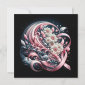 資金調達者特典ピンクリボン 招待状 (正面)