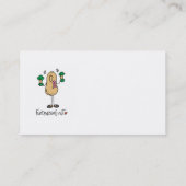 資金集めをするナットのTシャツおよびギフト 名刺 (裏面)