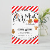 資金集め用イベントクッキーパーティー 招待状 (スタンド正面)