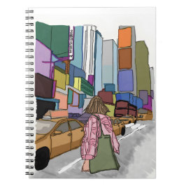 賑やかな街の通りが並ぶ。 ノートブック