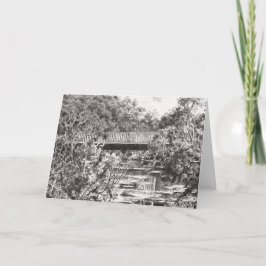 賑やかな街を抜けて… - サンキューカード