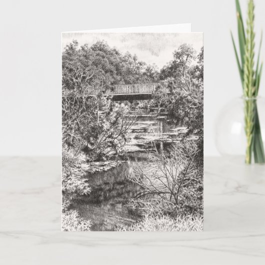 賑やかな街を通じて… -サンキューカード サンキューカード (正面)