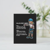 賛否両論ローラーダービーゾンビ ポストカード (スタンド正面)