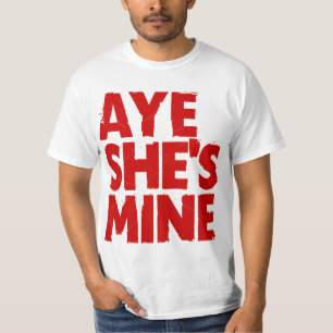 賛成彼女は私の物です Tシャツ