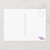 「賛美あれは」引用文はがき ポストカード (裏面)