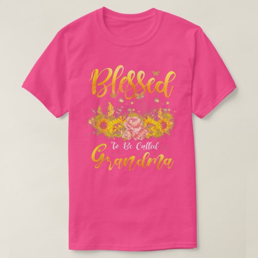 賛美おばあちゃん Tシャツ (デザイン正面)