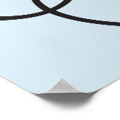 賛美おもしろいこの新学期ドームデザイン ポスター (角)