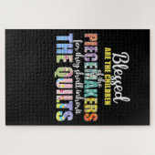 賛美おもしろい子のキルティング ジグソーパズル (横)