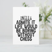 賛美おもしろい,チェス,チェスおもしろい,チェス,誕生日 サンキューカード (スタンド正面)