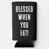 賛美おもしろいBlack & White'sを飲む結婚と スリム缶クーラー (裏面)