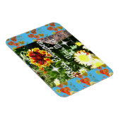 賛美お会いする人は誰でも感動的引用文磁石 マグネット (右側)