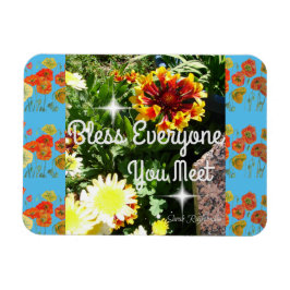 賛美お会いする人は誰でも感動的引用文磁石 マグネット