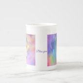 賛美お前らレインボーマグ ボーンチャイナマグカップ (正面)