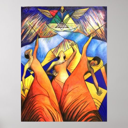 賛美が上がる時 ポスター (正面)