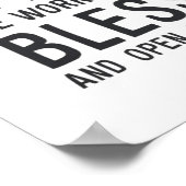 賛美このキッチンMA012 ポスター (角)