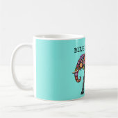 賛美このホームラッキーゾウ コーヒーマグカップ (左)