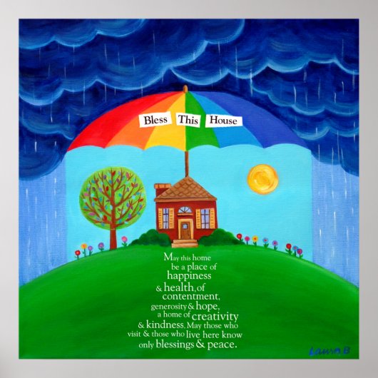 賛美この家賛美のポスター ポスター (正面)