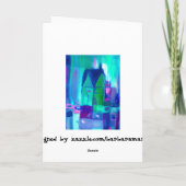 賛美この家 カード (裏面)