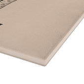 賛美この家/文字&イメージテンプレート カッティングボード (角)