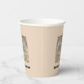 賛美この家/文字&イメージテンプレート 紙コップ (右)