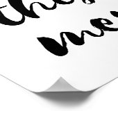 賛美この散り散りポスター ポスター (角)