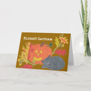 賛美されたハロウィン カード