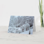 賛美されたユール(キリスト降誕祭) シーズンカード (裏面)