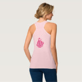 賛美された女性のタンクトップ タンクトップ (裏面フル)