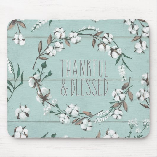 賛美された感謝している及び賛美されるVIミント| マウスパッド (正面)