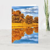 賛美された父の日を過して下さい カード (正面)