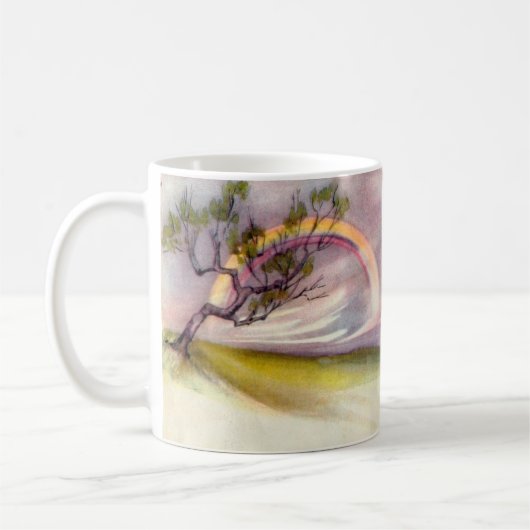 賛美された父 コーヒーマグカップ (左)