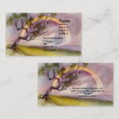 賛美された父 名刺 (正面/裏面)