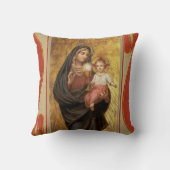 賛美された秘跡聖母マリアJesuの私達の女性 クッション (裏面)