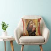 賛美された秘跡聖母マリアJesuの私達の女性 クッション (椅子)