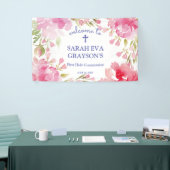 賛美された群葉 横断幕 (トレードショー)