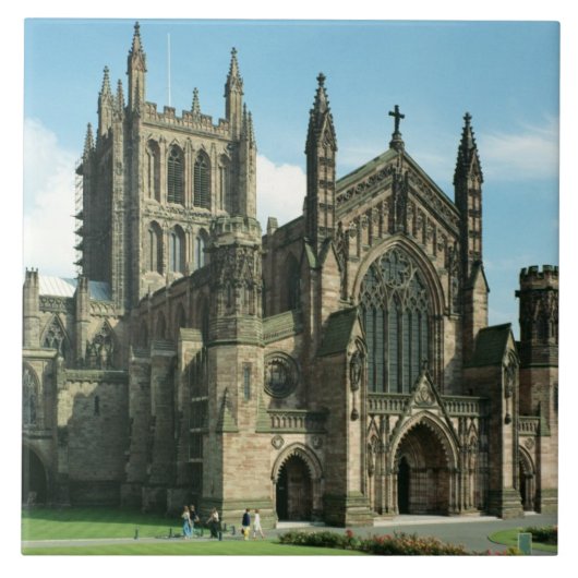 賛美された聖母マリアのカテドラル教会 タイル (正面)