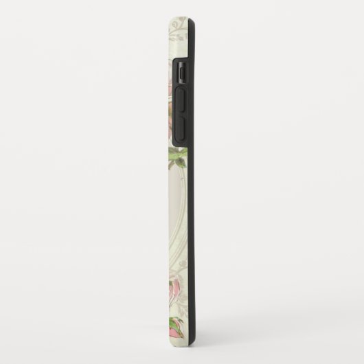 賛美された聖母マリアの宗教ヴィンテージのカトリック教徒 Case-Mate iPhoneケース (裏面/左)