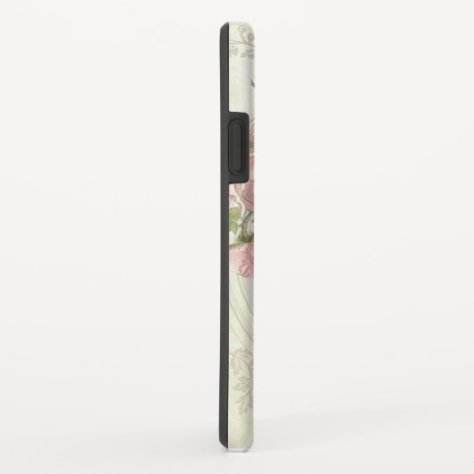 賛美された聖母マリアの宗教ヴィンテージのカトリック教徒 Case-Mate iPhoneケース (裏面/右)