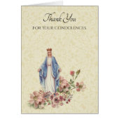 賛美された聖母マリアは哀悼の言葉感謝していしています (正面)