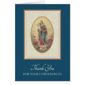 賛美された聖母マリアは哀悼の言葉感謝していしています (正面)