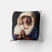 賛美された聖母マリア-神の母 クッション (裏面)