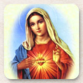 賛美された聖母マリア-神の母 コースター (正面)