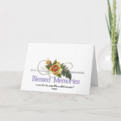 賛美された記憶悔やみや弔慰2 カード (裏面)