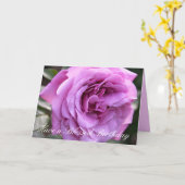 賛美された誕生日 カード (黄色い花)